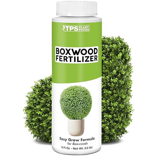 Boxwood Fertilizer – Liquid Plant Food for Dense Growth, Rich Green Foliage, & Stronger Roots, 8 oz