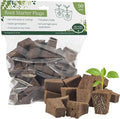 Arcadia Garden Products 50-Pack Seed Starter Plug for Seedlings and Cuttings, Growth Sponge for Fast Germination and Strong Roots with Soil or Hydroponic Applications