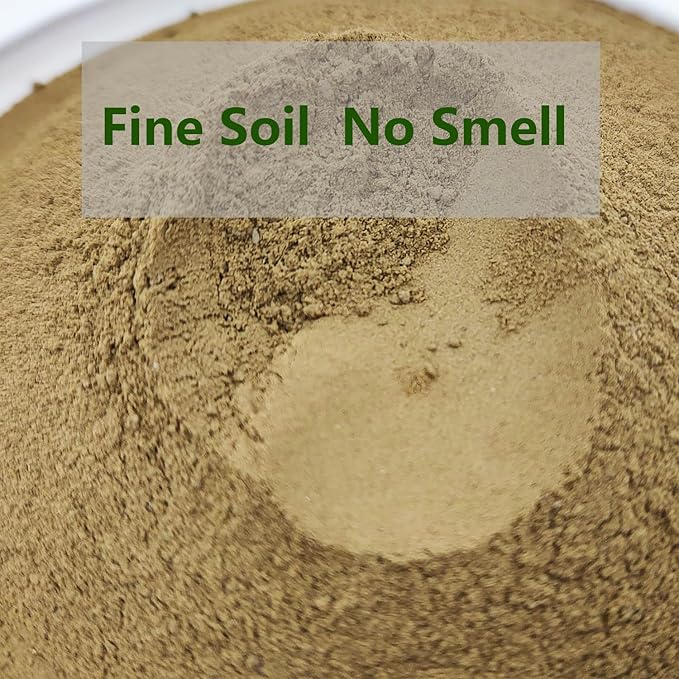 Natural Lotus Pond Mud for Bonsai Lotus Flower Planting, Garden Nutrient Soil Using for Water Lily and Water Plant, Pond Potting Media for Aquatic Plant (1BAG)