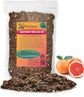Gardenera Premium Grapefruit Potting Mix - Expertly Crafted with Peat Moss, Perlite, Worm Castings, and Lime for Stronger Roots and Optimal Nutrient Absorption - 2 Quart