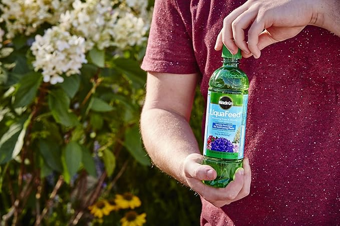Miracle-Gro LiquaFeed Flowering Trees and Shrubs Plant Food, For In-Ground and Container Plants, 16 oz., 2-Pack