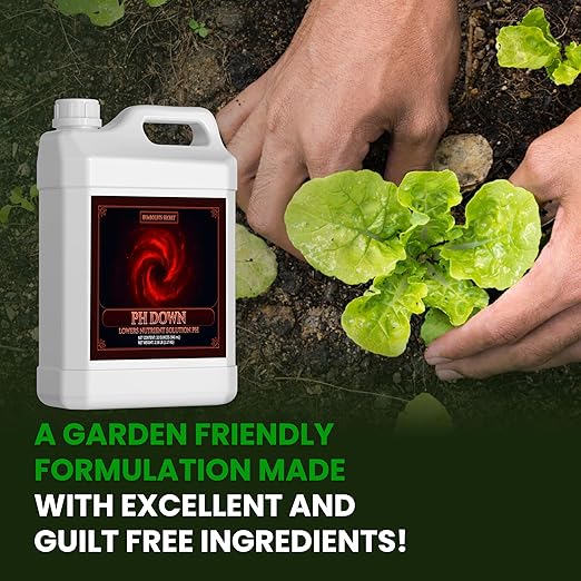 Humboldts Secret pH Down for Plants | Liquid pH Adjuster and Balancer for Soil Coco Hydroponics | Concentrated Phosphoric Acid Solution Supporting Nutrient Uptake and Strong Growth | 32 Ounce