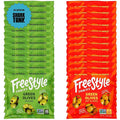 Freestyle Snacks Olive Snack Packs - Single Serve - Fresh Pitted Green Olives, Jumbo-Sized, Grown in Greece, All Natural, Non-GMO, Paleo, Sugar-Free, Keto, Salty Snack - Variety, 1.1oz (24 Pack)