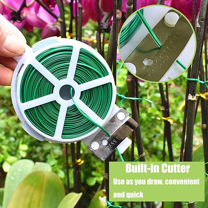 10 Pack Stackable Plant Support Stakes, Adjustable Moss Pole for Tall Potted Plants, Garden Climbing Stakes for Indoor & Outdoor Climbing, Trailing & Heavy Potted Plants