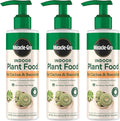 Miracle-Gro Indoor Plant Food for Cactus and Succulent, Liquid Plant Food for Indoor Succulents and Cactus, 8 fl. oz. (3-Pack)