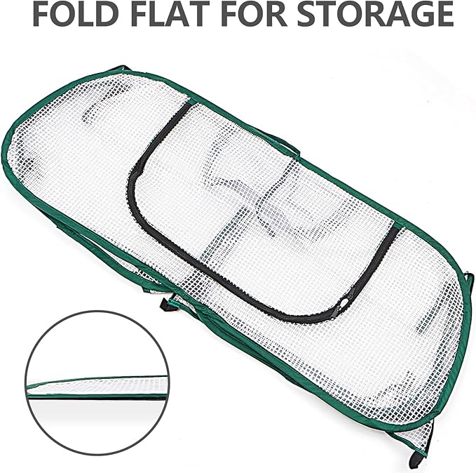 Garden Bed Cover, 45"x22"x16"(H), Plastic Hot House, Garden Row Accelerator, Greenhouse, Freeze Protection Humidity Domes for Gardening Germination and Seedling Propagation