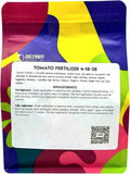 Greenway Biotech, Inc. Tomato Fertilizer 4-18-38 Powder - Water Soluble with Chelated Micronutrients for Tomatoes Peppers Eggplant - Bigger Fruit Better Flavor - Hydroponics or Soil - 2 LB