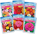 Ferry-Morse Zinnia Flowers Seed Variety Pack- 6 Pack