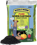 100% Pure Organic Mineral-Dense Worm Castings Fertilizer, 15lbs - Improves Soil Fertility and Aeration for Growing Better Houseplants, Vegetables, and More