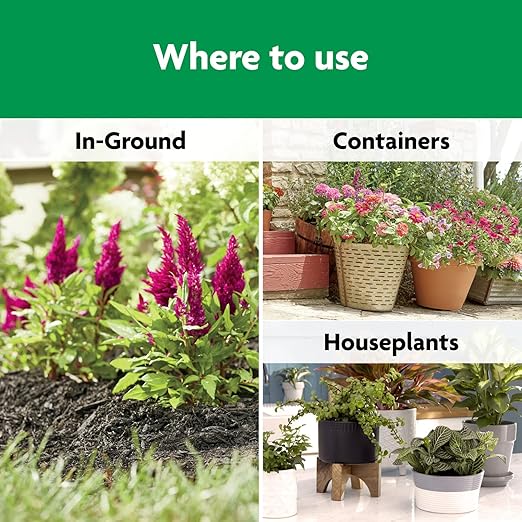 Miracle-Gro Shake 'N Feed All Purpose Plant Food - Outdoor and Indoor Plant Food for In-Ground and Containers, Feeds for up to 3 Months, 4.5 lbs.
