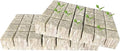 1.5” Rockwool Starter Plugs for Hydroponics, Rockwool Grow Cubes, 2 Sheets of 28 Plugs 56/Set (Big)