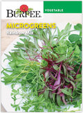Burpee Rainbow Mix Microgreens Seeds - Zesty, Nutritious Indoor Blend
