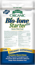 Espoma Organic Bio-Tone Starter Plus 4-3-3 Natural & Organic Starter Plant Food with Both Endo & Ecto Mycorrhizae; 25 lb. Bag; The Ultimate Starter Plant Food