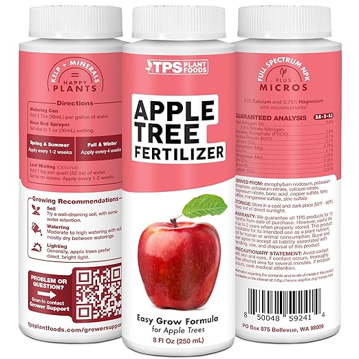 Apple Tree Fertilizer – Liquid Plant Food for Bigger Harvests, Stronger Roots & Healthy Growth, 32 oz