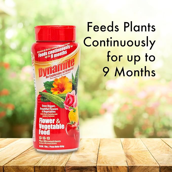 Dynamite Complete Plant Food Flower & Vegetable1 lb