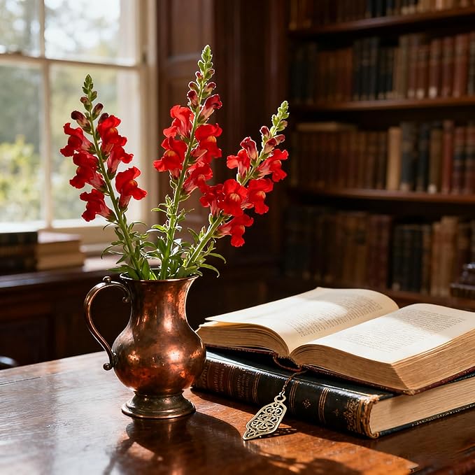 5000+ Snapdragon Flower Seeds for Planting, Mixed Non-GMO Heirloom Snapdragon Seeds, Beautiful Snapdragon Flowers for Home Garden, Potted Decoration