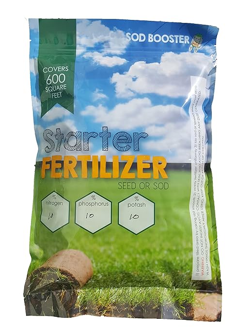 Sod Fertilizer - Covers 600 Square Feet