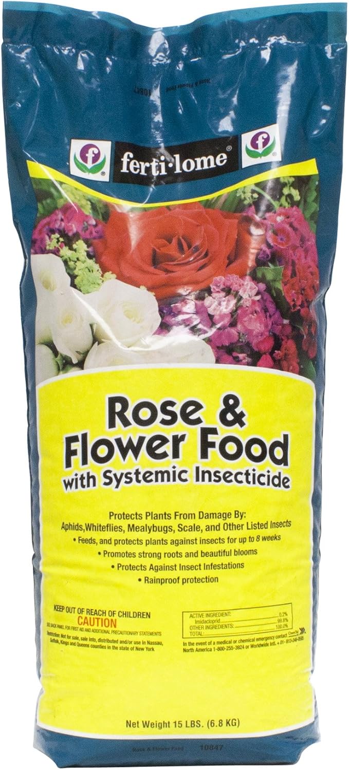 Fertilome Rose & Flower Food with Systemic Insecticide