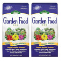 Espoma 10-10-10 Garden Food, 6.75-Pound Bag; Promotes Growth in All Flowering Plants, Trees, Shrubs, and Vegetables. Granular for Easy Application. Pack of Two.