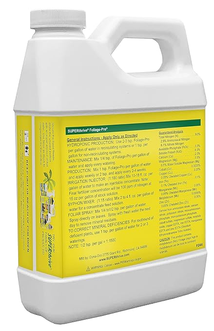 Foliage-Pro 32 oz. 9-3-6 Plant Food,