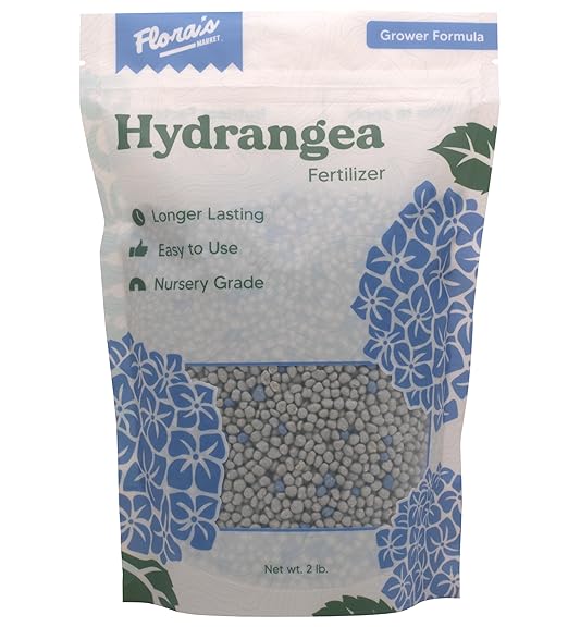 Hydrangea Fertilizer - Nursery Grade - Controlled Release - Works on All Varieties of Hydrangeas (2 Pound)