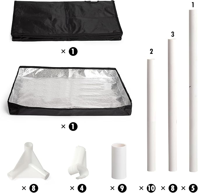 Small Grow Tent for AeroGarden Indoor Garden, Mini Grow Tent for Hydroponics Growing System,Protection Enclosure for Indoor herb Garden
