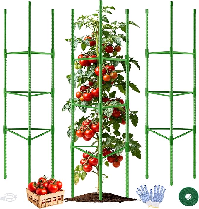 WAENLIR Plant Cages & Supports (51inch 3Pack)