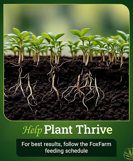 FoxFarm Bush Doctor Kangaroots Root Drench Inoculant – Enhances Root Efficiency, Immediate Nutrient Uptake, Custom Soil Microbes - Ideal for Hydroponic & Soil Applications - 1 Pint