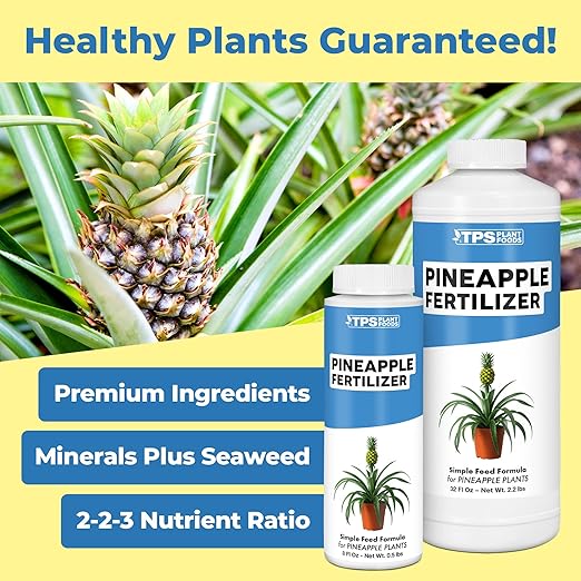 Pineapple Fertilizer – Liquid Plant Food for Bigger Fruit, Stronger Root Development & Healthy Tropical Growth, 8 oz