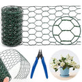 Floral Wire Netting, 4 x 118 Inch Mesh Netting with Plier, Protect Plant & Decorate Flower Arch, DIY Craft