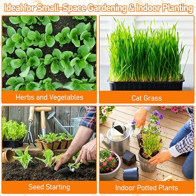 Legigo 200 PCS 40mm Coco Coir Pellets Potting Soil Mix- Compressed Coconut Coir Discs Seed Starting Soil Pellets, Coco Peat Soil Pods for Indoor & Outdoor Plants, Gardening Herbs Bonsai and Vegetables