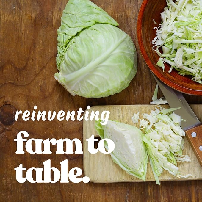 Cabbage Seeds - Copenhagen Market - 4 g Packet ~900 Seeds - Non-GMO, Heirloom - Vegetable Gardening, Microgreens