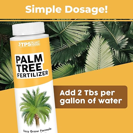 Palm Tree Fertilizer – Liquid Plant Food for Rich Green Fronds, Stronger Roots & Healthy Tropical Growth, 8 oz