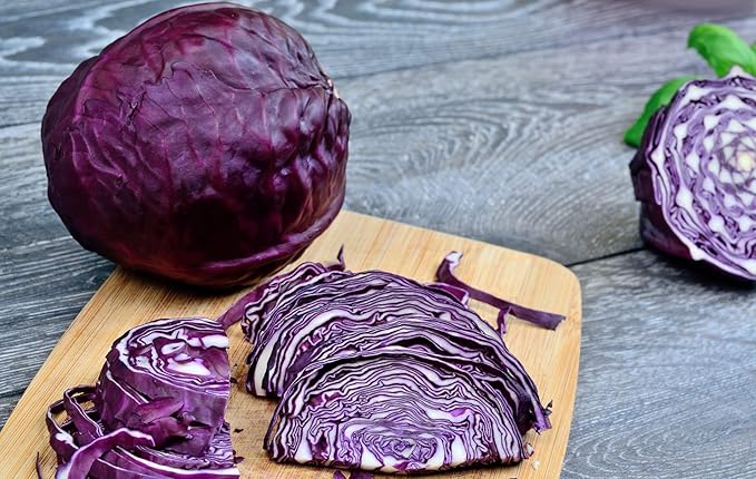 Seeds Vegetable Cabbage Purple - 150 Seeds