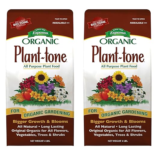 Espoma PT4 4-Pound Plant-Tone Organic 5-3-3 Plant Food - 2 Pack