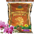 5-in-1 Orchid Potting Mix with Forest Moss, Pine Bark, Perlite, Zeolite, and Pumice – Orchid Soil, Orchid Repotting Kit for Healthy Roots, Fast Drainage, and Support for Growth 2 QRT