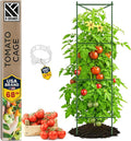K-Brands Tomato Cage – Premium Tomato Plant Stakes Support Cages Trellis for Garden and Pots (Upto 68 Inches Tall)