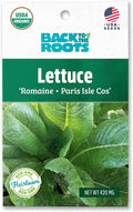 Back to The Roots 100% Organic Seed Packet - Lettuce 'Paris Isle Cos' 420mg