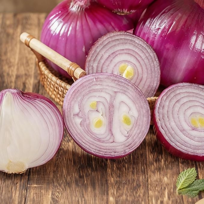 Onion Vegetable Seeds for Planting, 100+ Onion Seeds, Heirloom Non-GMO Vegetable Seed for Garden Outdoor