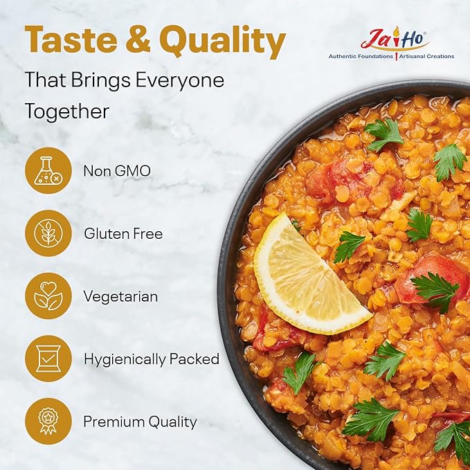 Jai Ho Certified Organic Chana Dal Chickpea Hulled Split 4 lb | Organic Chana Dal | USDA Organic | Non-GMO | Chemical-Free | Premium Quality Kosher (4 Pound, Chana Dal)