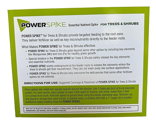 for Evergreens, Trees & Shrubs, ferilizer Spike. Essential Nutrient Spike formulated to Feed and fertilize All Types of evergreens, Trees & shubs. Packed with Essential nutrients., 93309