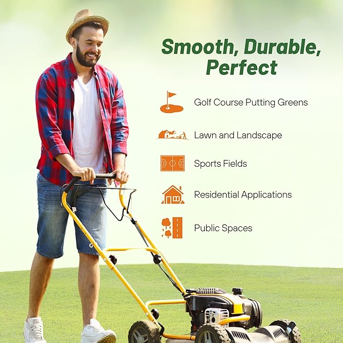 Outsidepride True Putt Perennial Creeping Bluegrass Seed - 1 Lb. Shade-Tolerant Bluegrass for Golf Courses & Home Putting Greens - Ideal for Dense, Fine-Textured Lush Turf in Low-Light Areas