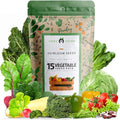 HOME GROWN Premium Heirloom Vegetable Seeds - 15 Varieties Non GMO Seeds for Planting - Garden Seeds Variety Pack with 7000+ Seeds for Indoor & Outdoor Growing - Vegetables Seeds for Home Garden