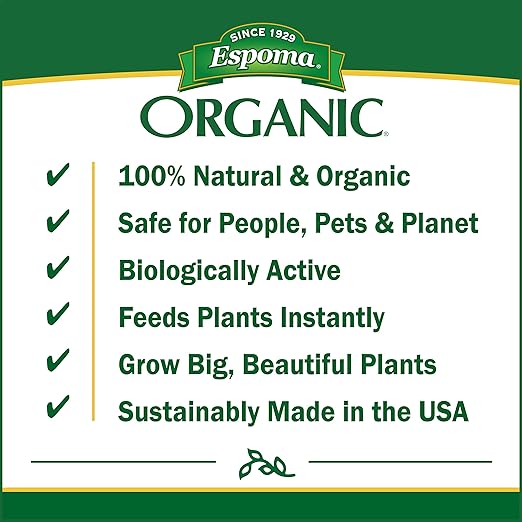 Espoma 8 Ounce Concentrated Organic Indoor Plant Food - Indoor Plant Fertilizer for Large & Small Plants Like Pothos, Fiddle Leaf Fig, Monstera, Snake & Palms - Pack of 3