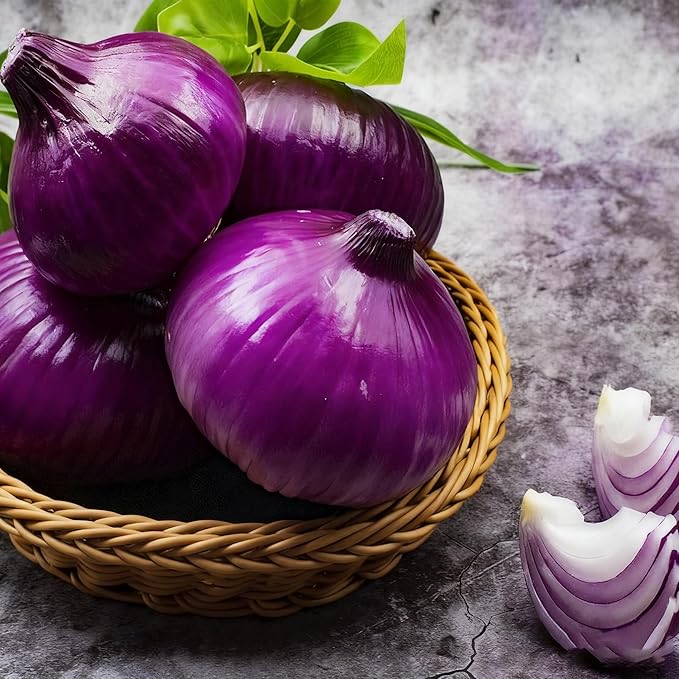 Onion Vegetable Seeds for Planting, 100+ Onion Seeds, Heirloom Non-GMO Vegetable Seed for Garden Outdoor