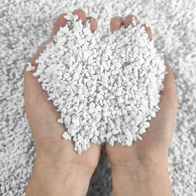 Voulosimi 20QT Organic Perlite Horticultural Soil Amendment for Plants and Enhanced Drainage