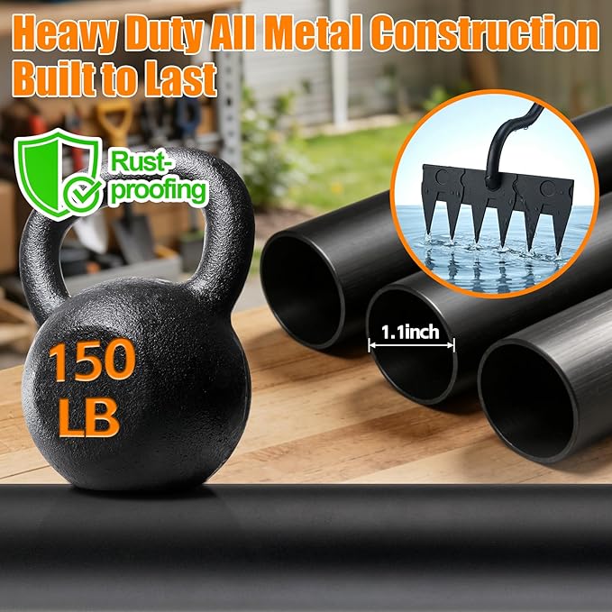 Weed Puller Tool, 56" Manual Weeder Tool with Sharp Blade, 8" Wide Heavy Duty Stand Weed Remover Gardening Hand Tool for Lawn, Yard, Patio and Backyard, Weeding Loosening Soil
