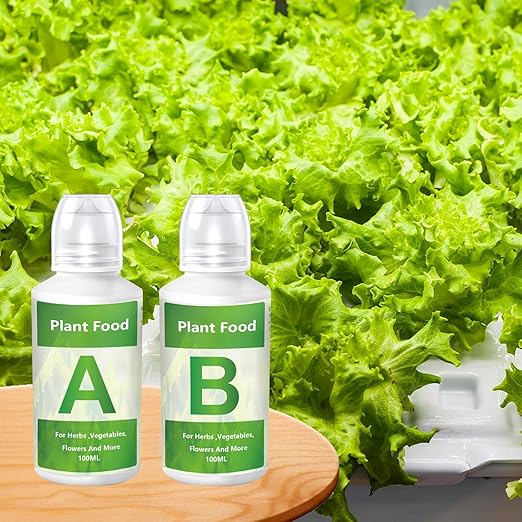 Liquid Fertilizer for Plants, Hydroponic Fertilizer, Hydroponic Nutrients Plant Food, Plant Growth Plant Food for Hydroponics Growing System