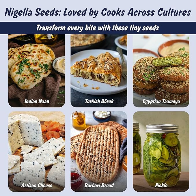 Spice Profile USDA Organic Nigella Seeds, Lab Tested for Heavy Metals, Resealable 4 oz Pouch, Kalonji, Semillas de Nigella