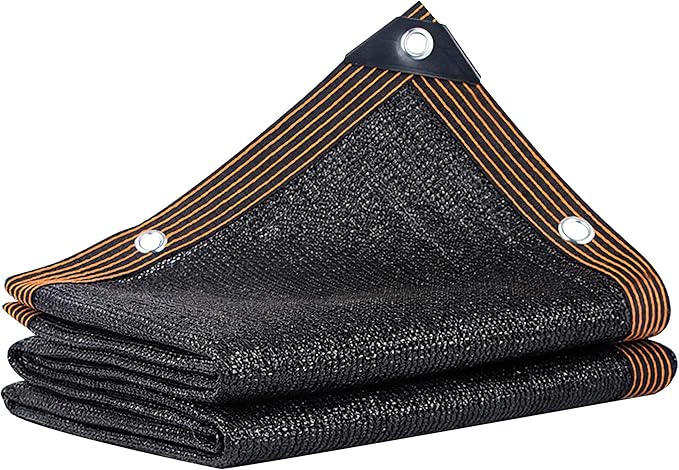 winemana 50% Shade Cloth for Garden- 4x6 FT Breathable Mesh Tarp for Vegetables & Plants, Outdoor Patio Sun Shade with Grommets - Chicken Coop, Dog Kennel Cover